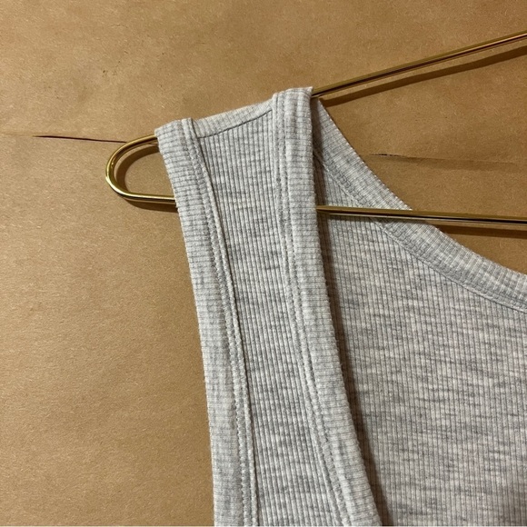 Vuori Light Gray Sleeveless Jumpsuit - Picture 5 of 13